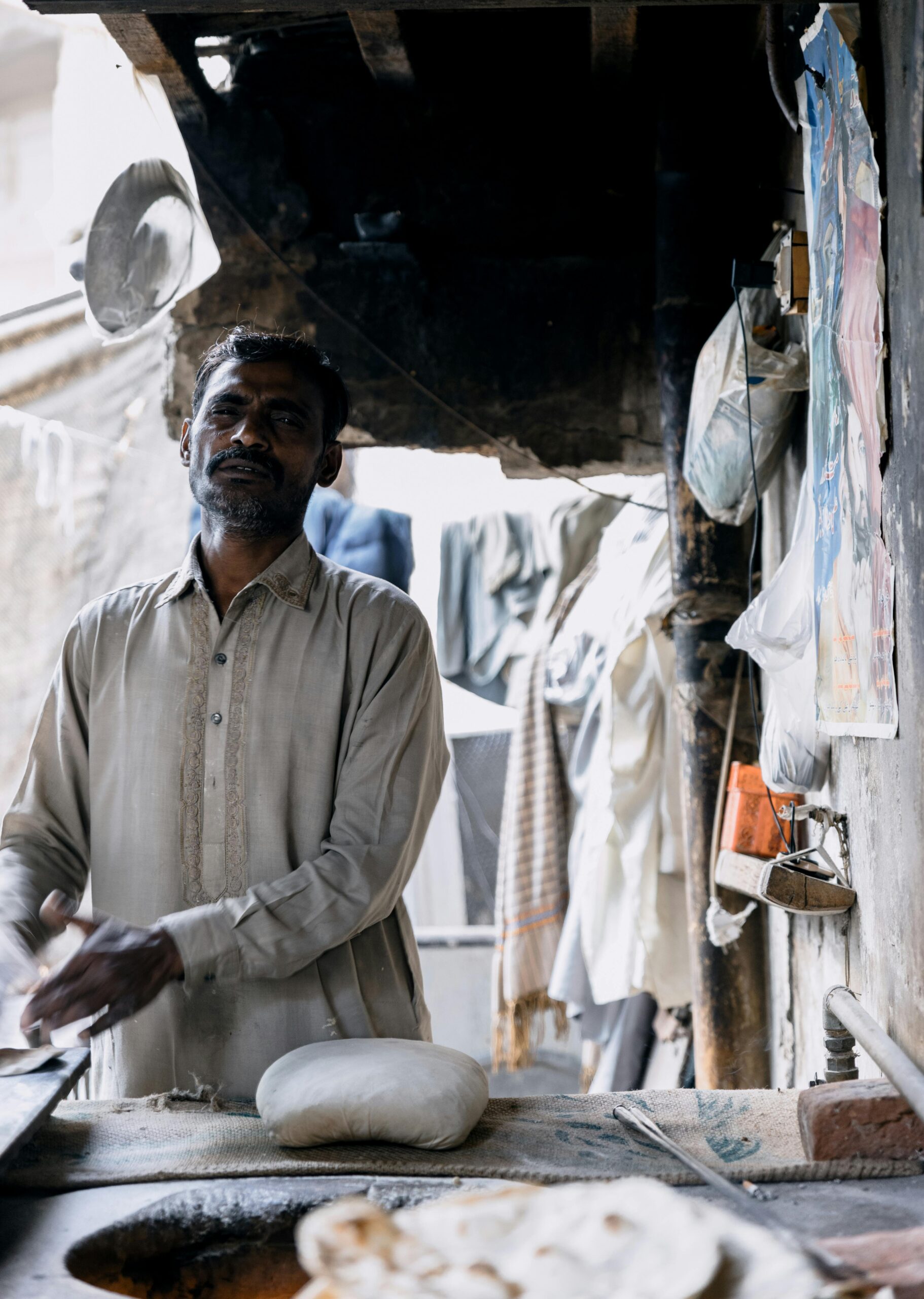 Man in a workshop. Marketing often involves understanding diverse audiences.