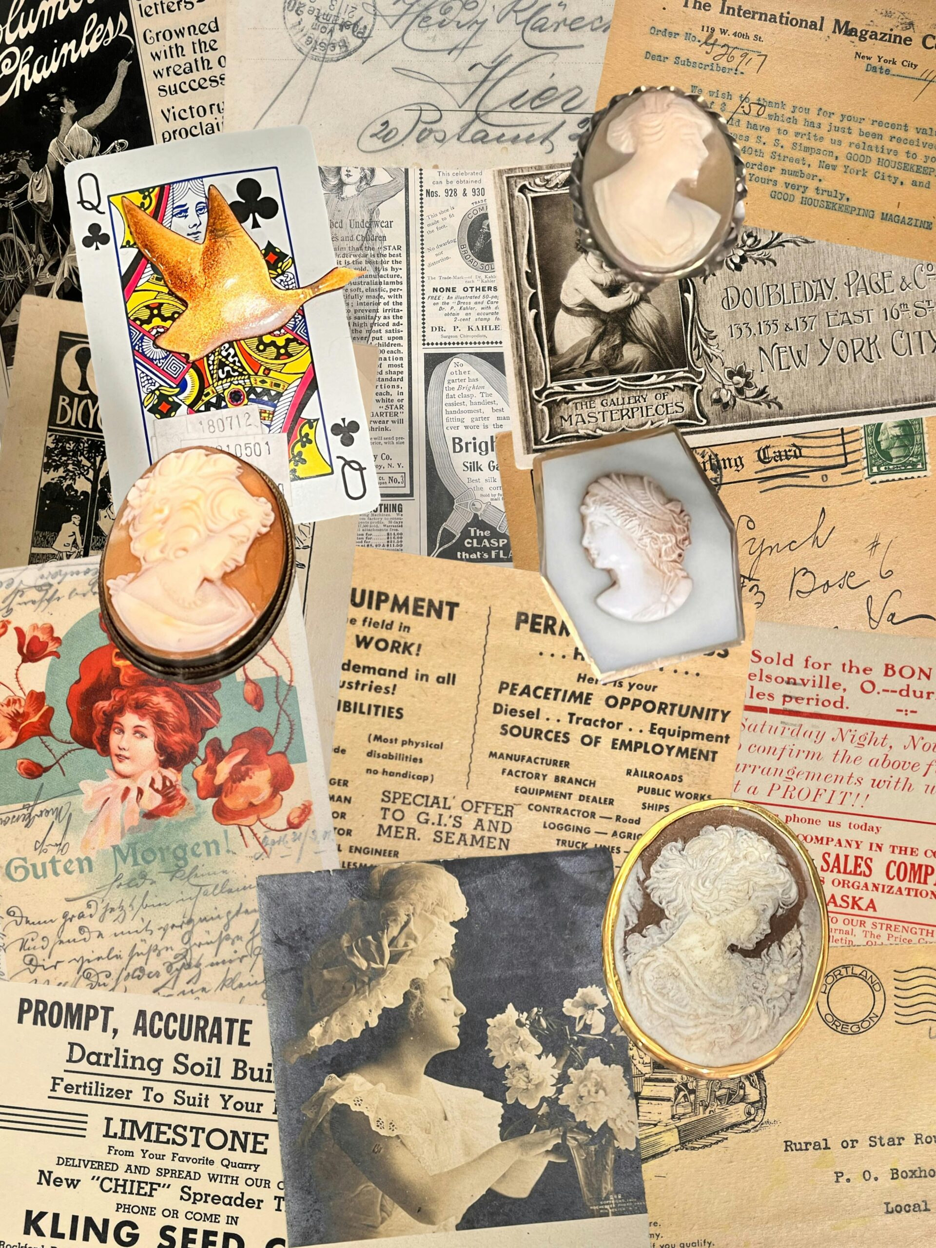 A collage of various high-performing Meta ads across different industries, showcasing diverse ad formats and creative approaches. Each ad should have a brief caption highlighting its key success factors.