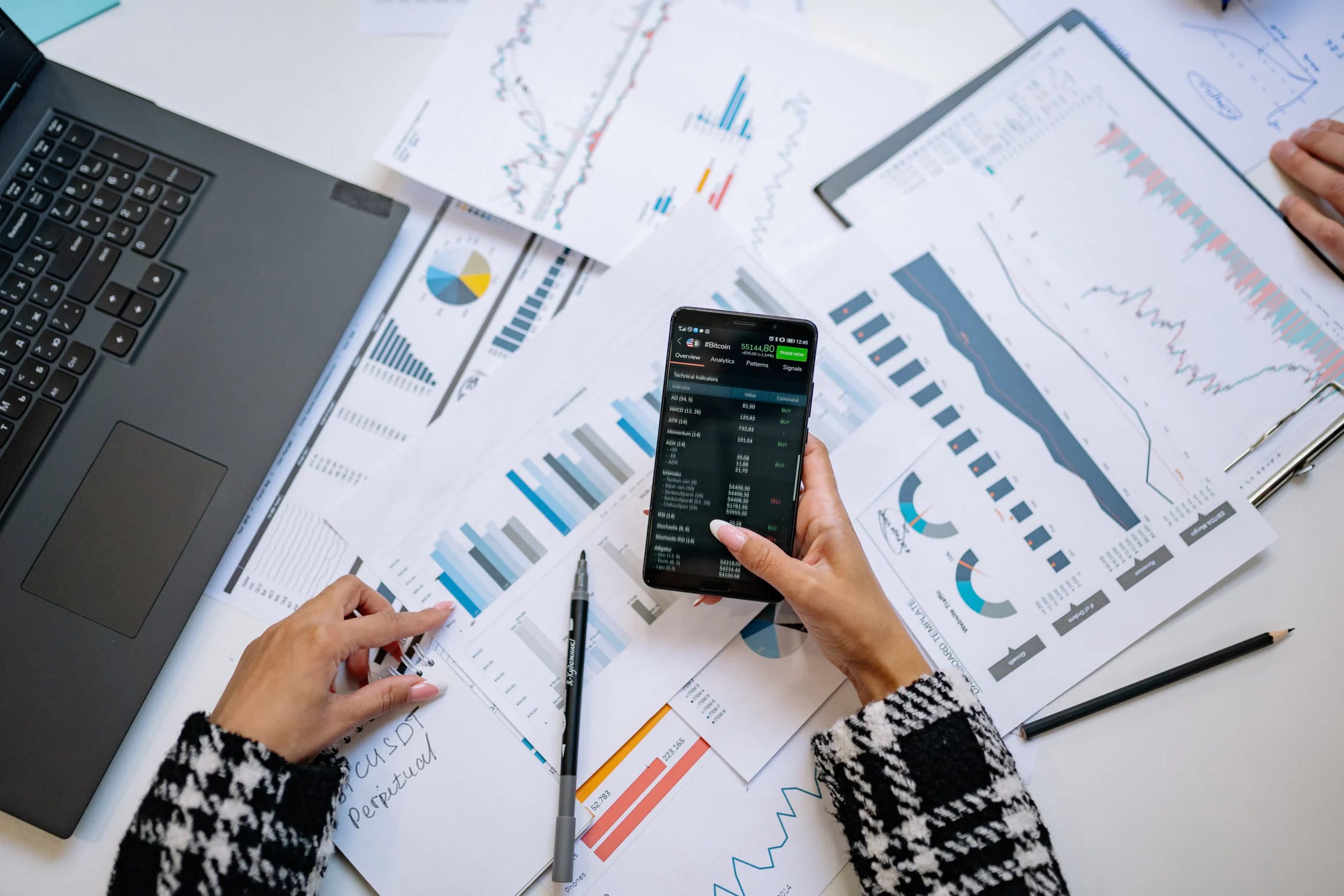 A data analytics dashboard showing key performance indicators (KPIs) and metrics, illustrating the importance of data-driven decision-making.