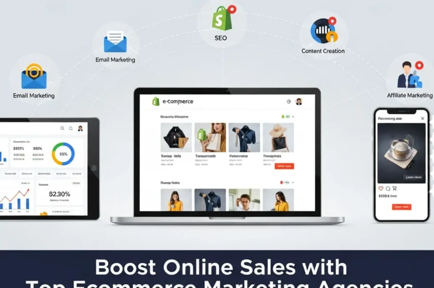 Find the ultimate ecommerce marketing agencies to boost your online sales