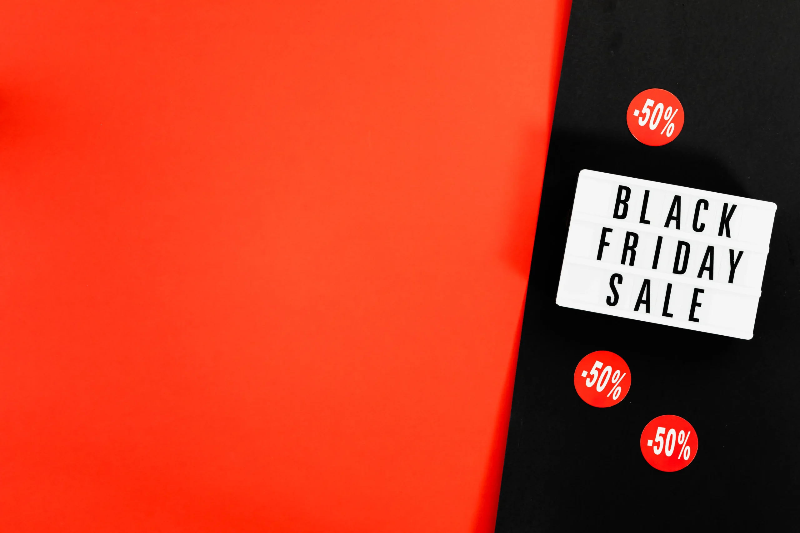 A Black Friday Sale promotion suggesting potential deals or discounts related to digital advertising or native ad campaigns.